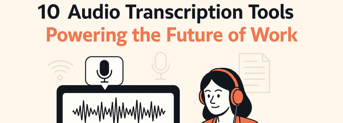 Audio Transcription Tools                                                                                               